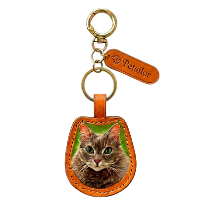 Custom Profile-Cut Leather Engraved