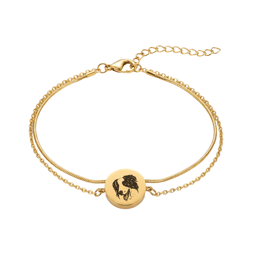 Custom Pet Portrait Bracelet