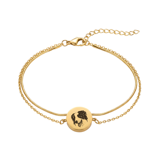 Custom Pet Portrait Bracelet